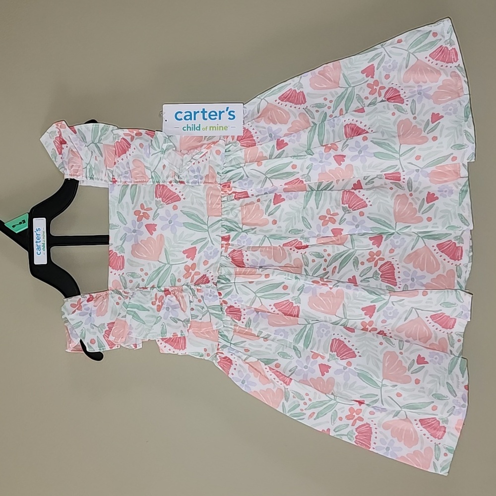 Carter's Child of Mine Baby Girl Dress, 2-Piece Set, 6-9 months